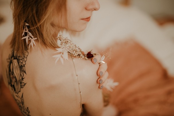 Séance Boudoir à Orléans | Clémence