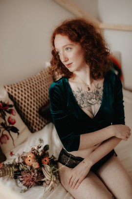 Séance Boudoir à Orléans | Margaux